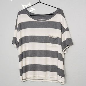 American Eagle Outfitters Stripes Tee